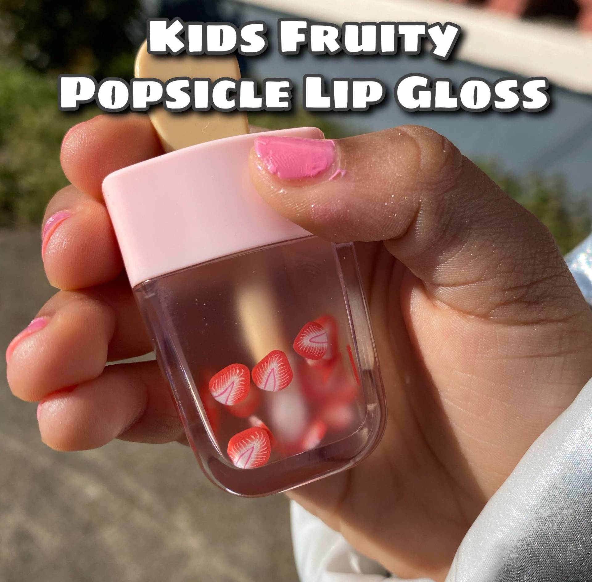 Fruchtig Klarer Lippenglanz Für Kinder Und Erwachsene|| Erdbeere Fruchtig Klarer Lippenglanz Für Kinder Und Erwachsene|| Erdbeere von Etsy - KCosmetiz