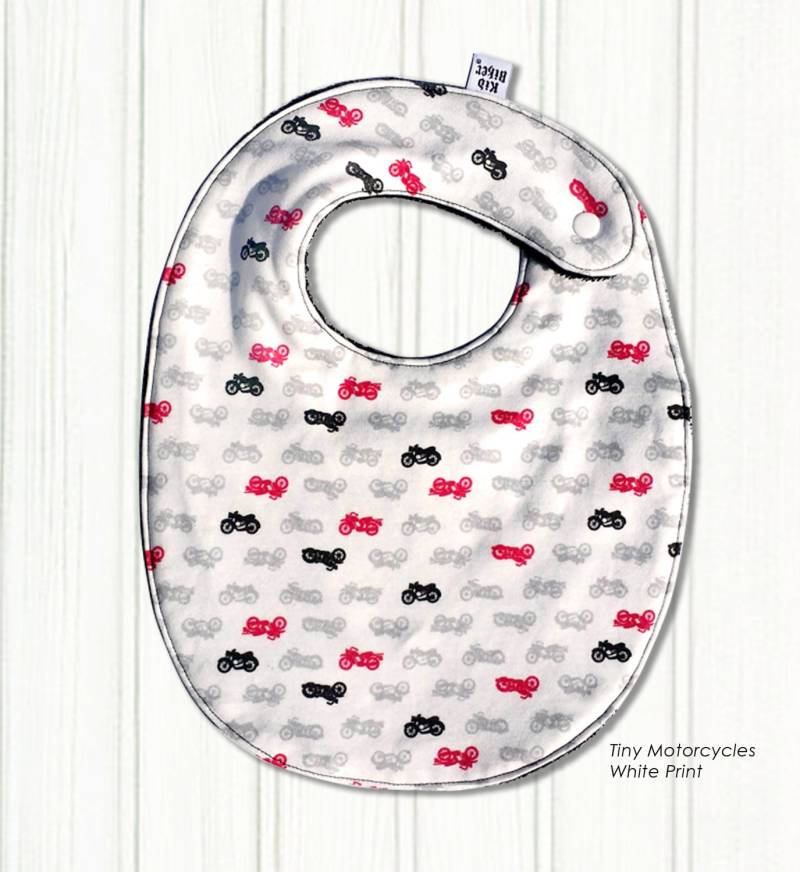 Baby Bib, Baby Lätzchen, Baby-Dusche-Geschenk, Neugeborenes Baby, Biker-Baby, Motorräder, 1 von Etsy - KIDBIKERApparel