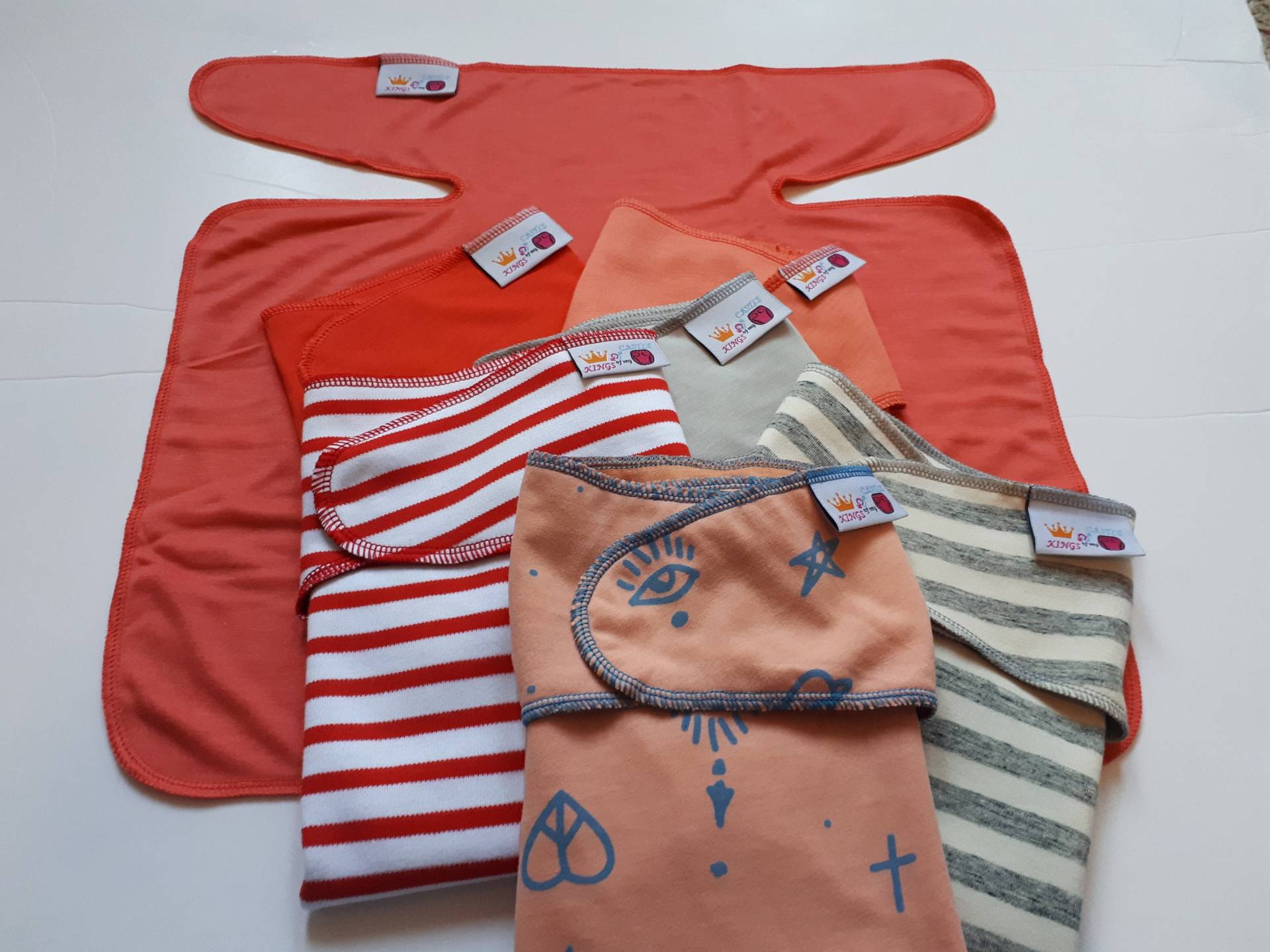 10Er Set Preflat Stoffwindel/Pack Aus Lyocell 10Er Set Preflat Stoffwindel/Pack Aus Lyocell von Etsy - KINGSofmyCASTLE