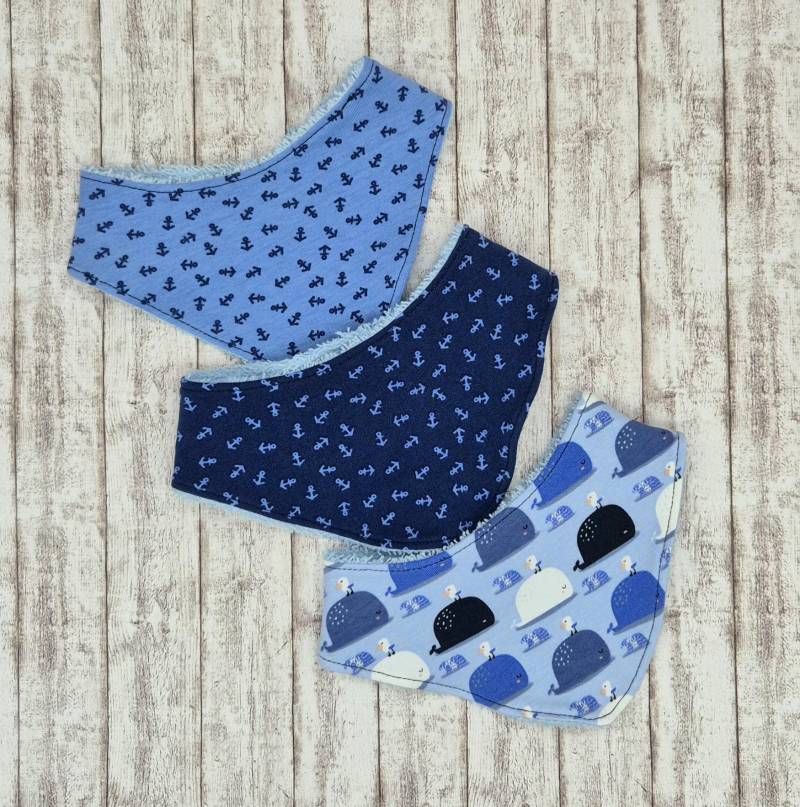 Halstuch Sabberhalstuch 3Er Set Halstuch Sabberhalstuch 3Er Set von Etsy - KLEiNERFiLZi