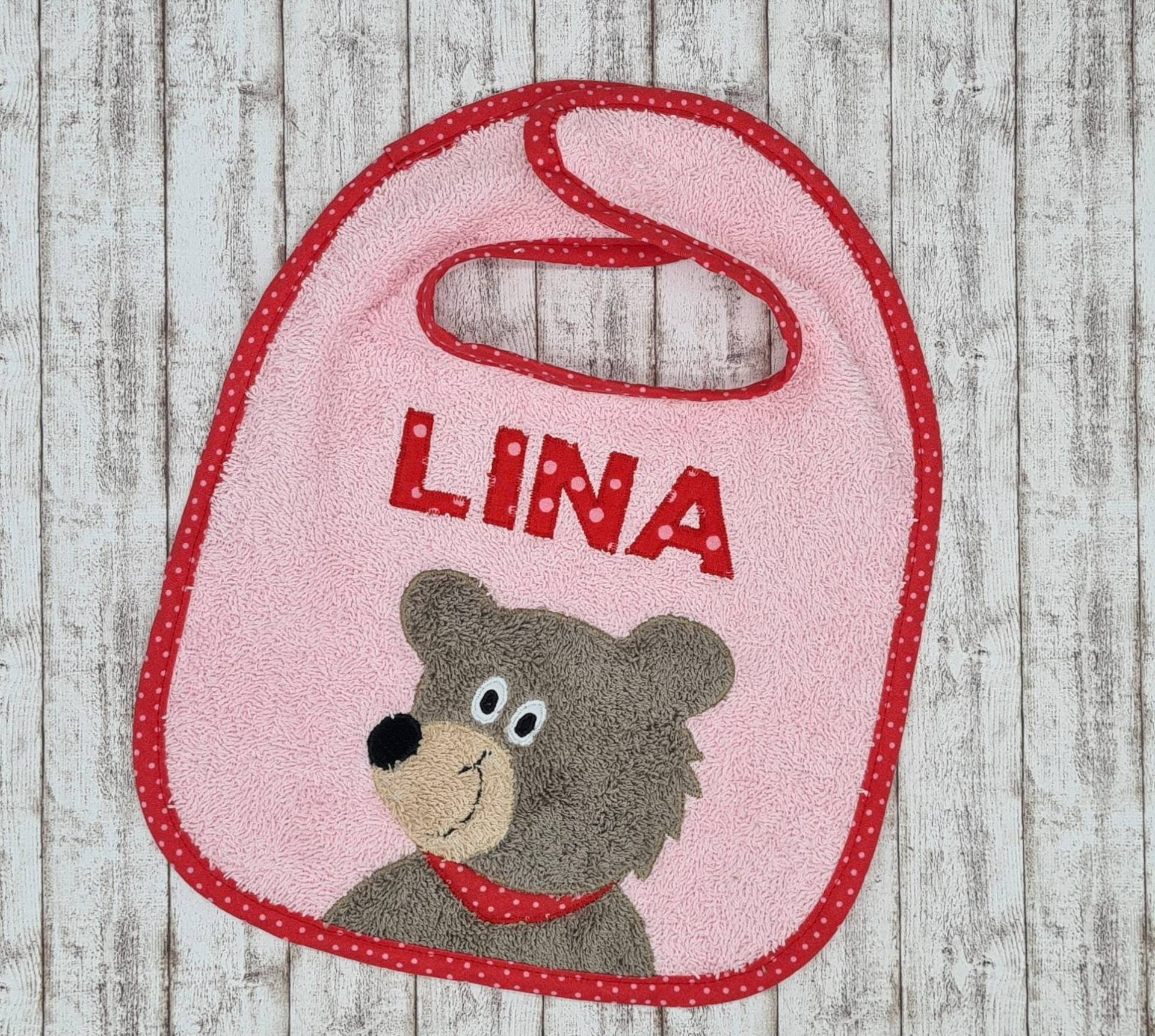 Lätzchen Bär Berta Lätzchen Bär Berta von Etsy - KLEiNERFiLZi