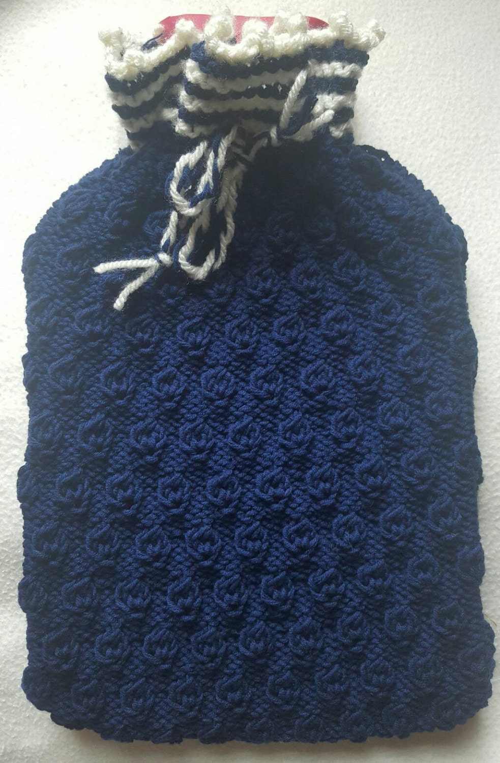 Wärmflaschenbezug von Etsy - KNITANDPROMISECRAFTS