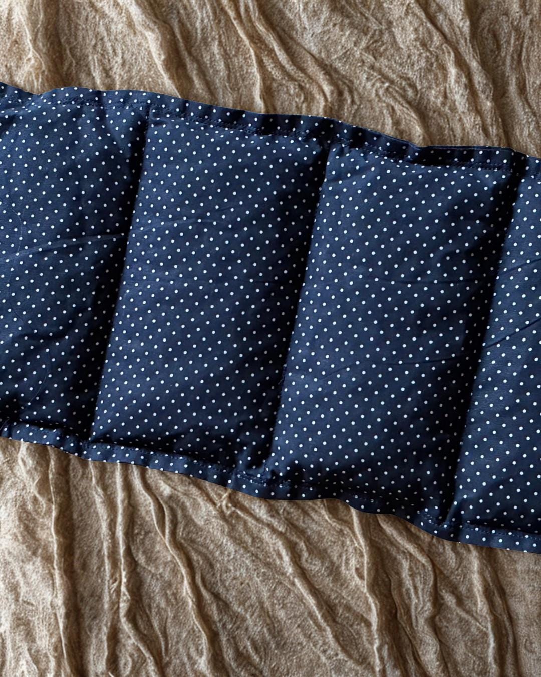 Kirschkernkissen/Wärmekissen Körnerkissen Nacken Geschenk Muskelverspannungen Wellness Bio-Wärme 100% Baumwolle Punkte von Etsy - KREATIVMR