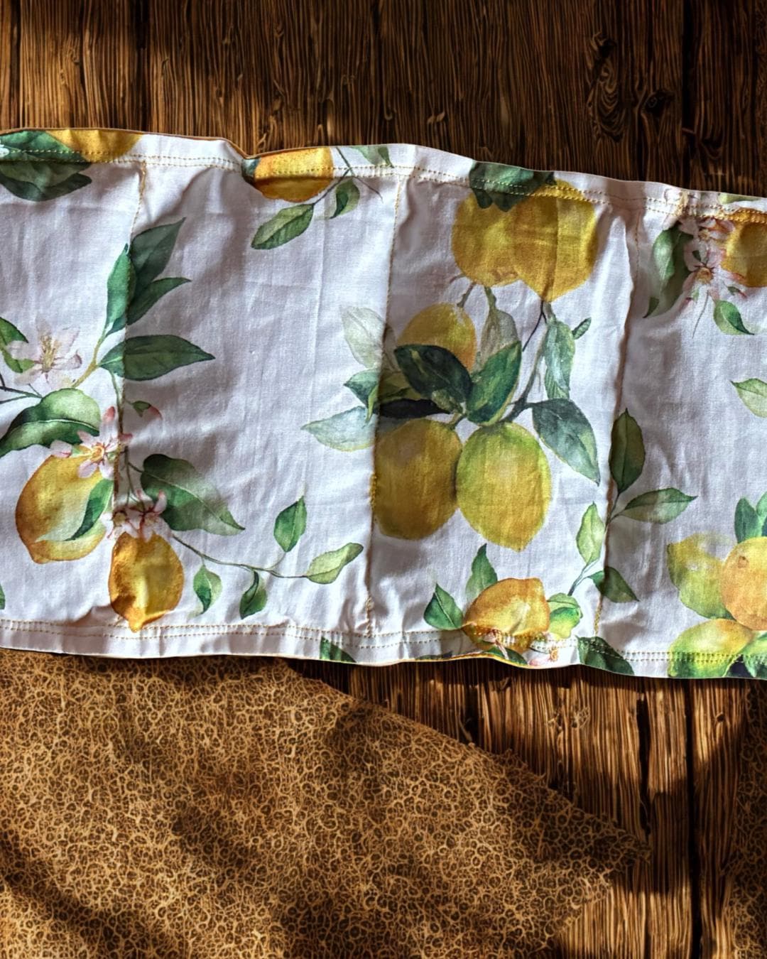 Kirschkernkissen/Wärmekissen Körnerkissen Nacken Geschenk Muskelverspannungen Wellness Bio-Wärme 100% Baumwolle Zitronen von Etsy - KREATIVMR