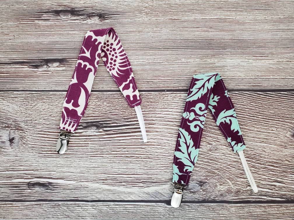 Schnullerkette Rosa Schnullerband von Etsy - KSKHandmadeShop