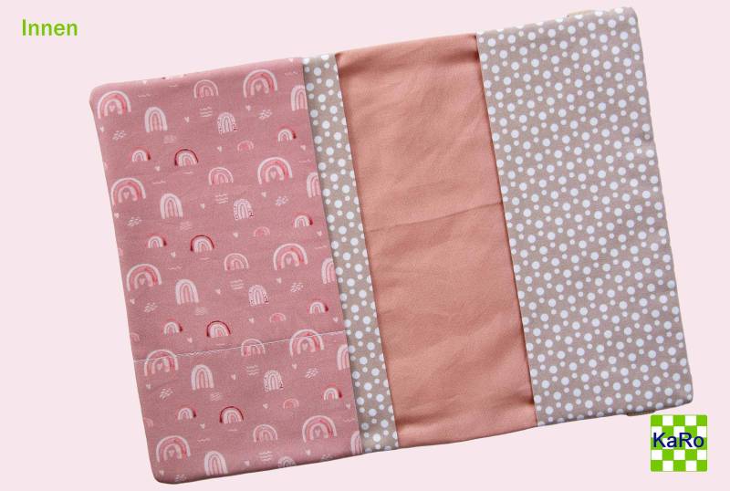U-Heft Hülle Mit Impfpassfach, Regenbogen Rosa, Schutzhülle U-Heft, Für Stoff, Versandfertig von Etsy - KaRoVonKathrin