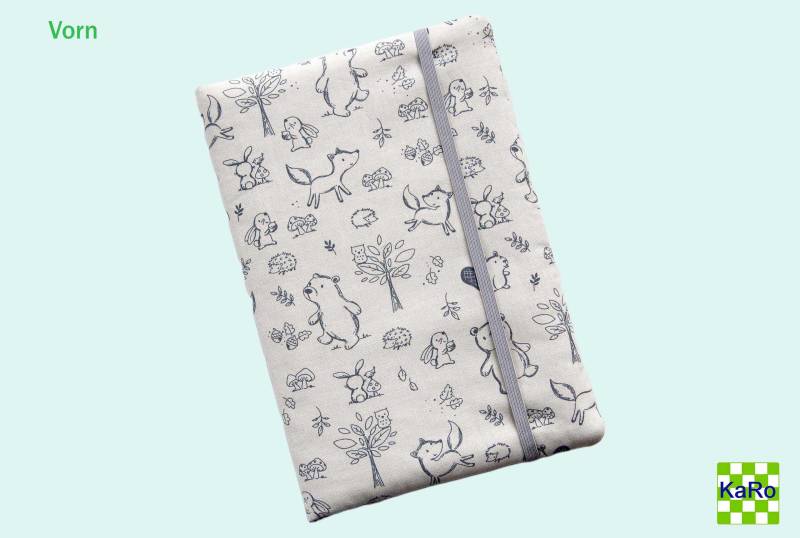 U-Heft Hülle Mit Impfpassfach, Untersuchungsheft, Schutzhülle U-Heft, Tiere Stoff Bio Baumwolle, Versandfertig von Etsy - KaRoVonKathrin