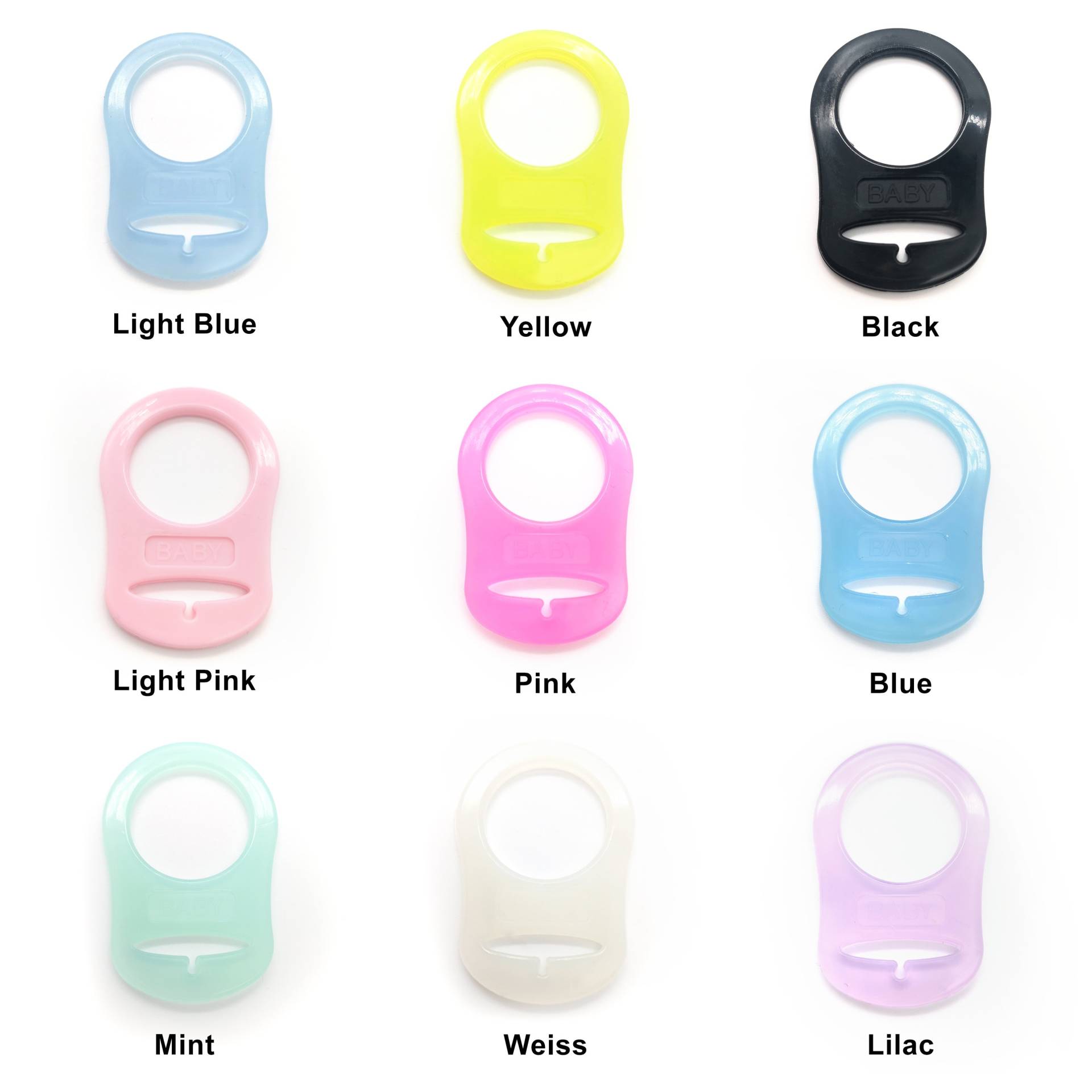 Silikon Schnullerhalter in 11 Verschiedenen Farben Für Schnullerketten Bpa Frei Silikon Schnullerhalter in 11 Verschiedenen Farben Für Schnullerketten Bpa Frei von Etsy - KacysPerlen