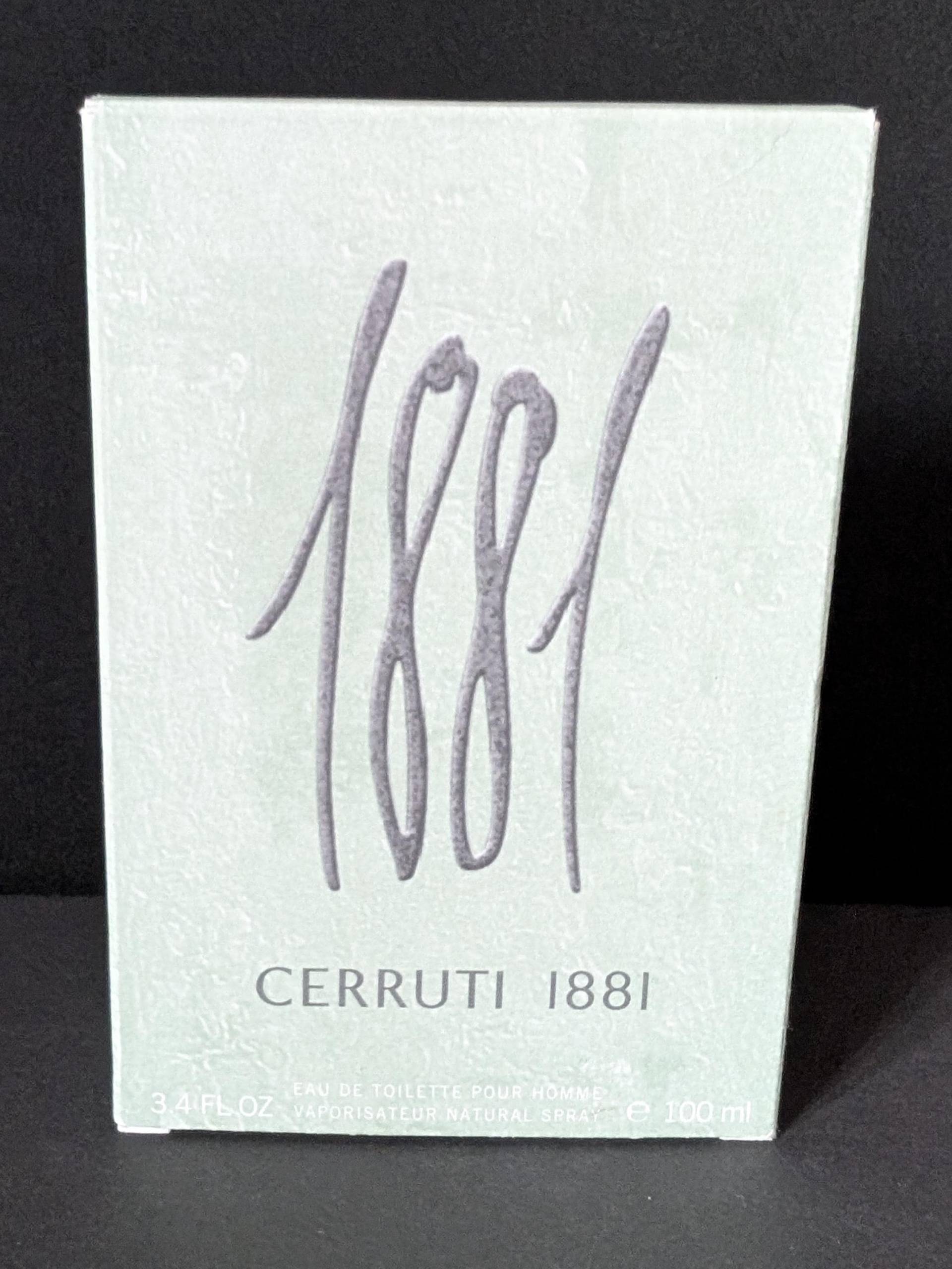 1881 Von Cerruti, Eau De Toilette , Natural Spray 100 Ml von Etsy - KaisersSammelSurium
