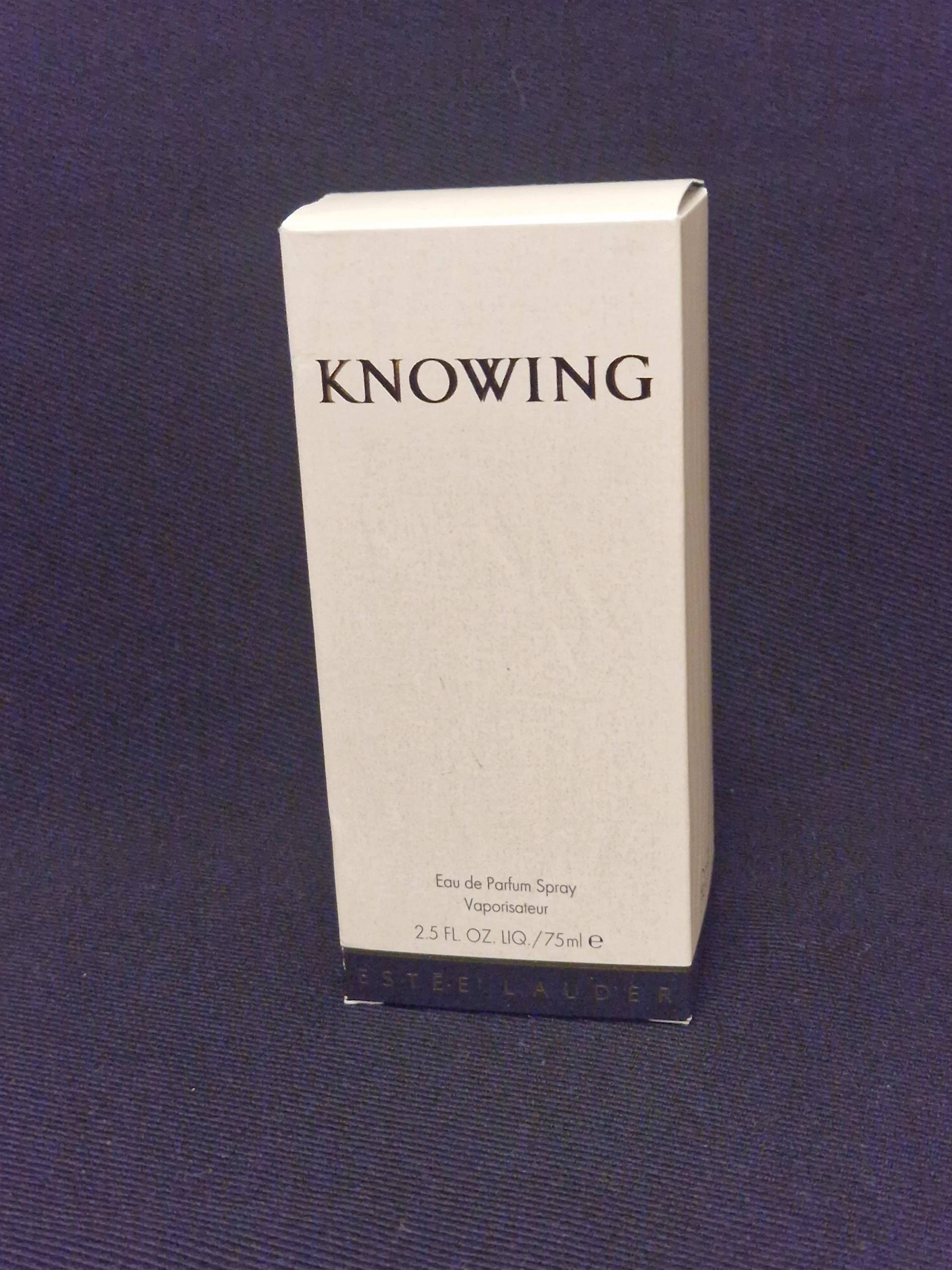 Estée Lauder Knowing , Eau De Parfum Vaporisateur Spray 75 Ml Neu Estée Lauder Knowing , Eau De Parfum Vaporisateur Spray 75 Ml Neu von Etsy - KaisersSammelSurium