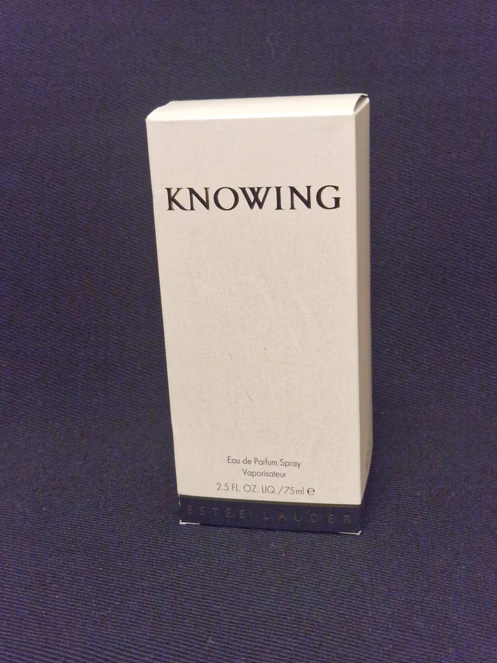 Estée Lauder Knowing , Eau De Parfum Vaporisateur Spray 75 Ml Neu von Etsy - KaisersSammelSurium