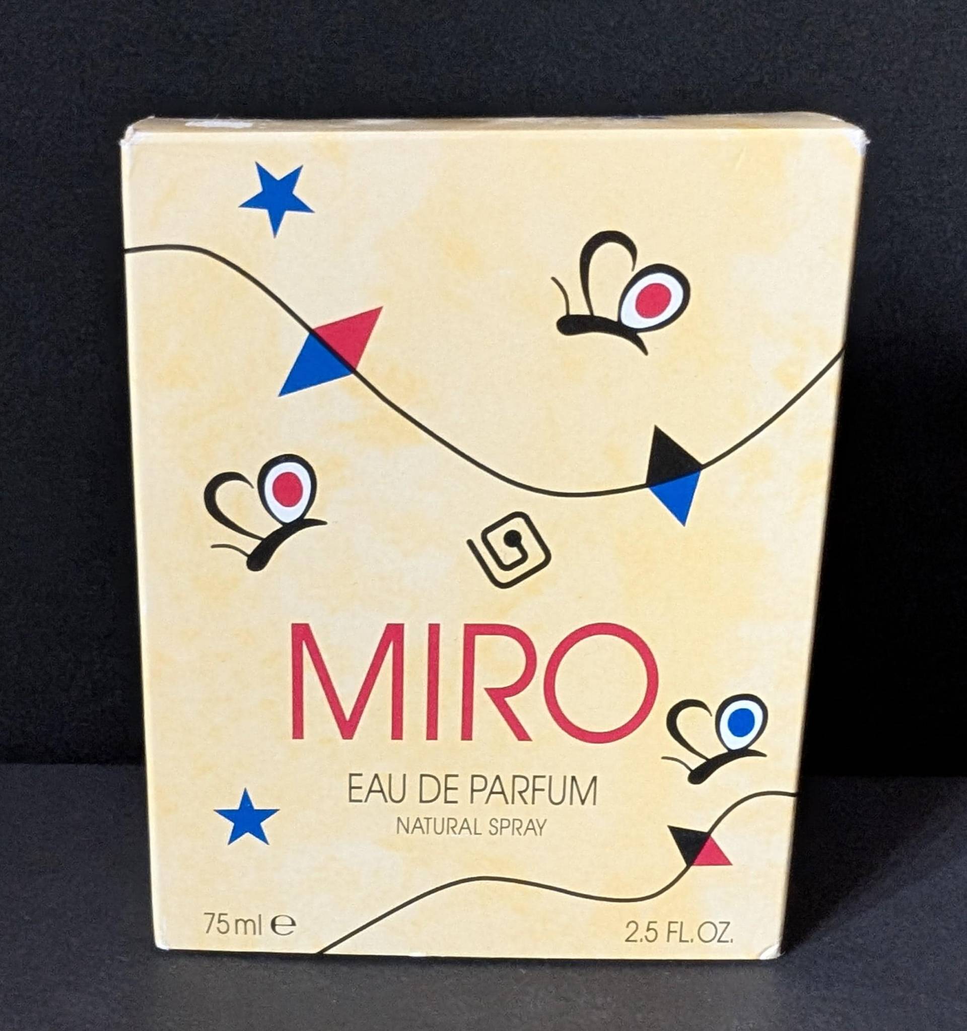 Miro, Eau De Parfum, 75 Ml , Neu in Ovp von Etsy - KaisersSammelSurium