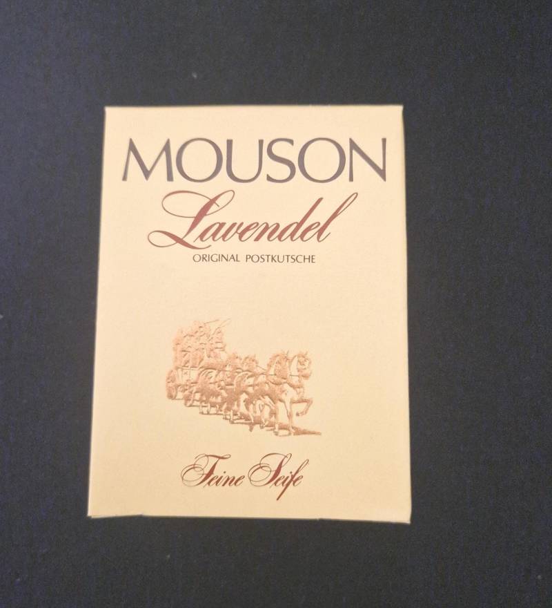 Mouson Lavendel , Feine Seife Original Postkutsche 150G Mouson Lavendel , Feine Seife Original Postkutsche 150G von Etsy - KaisersSammelSurium