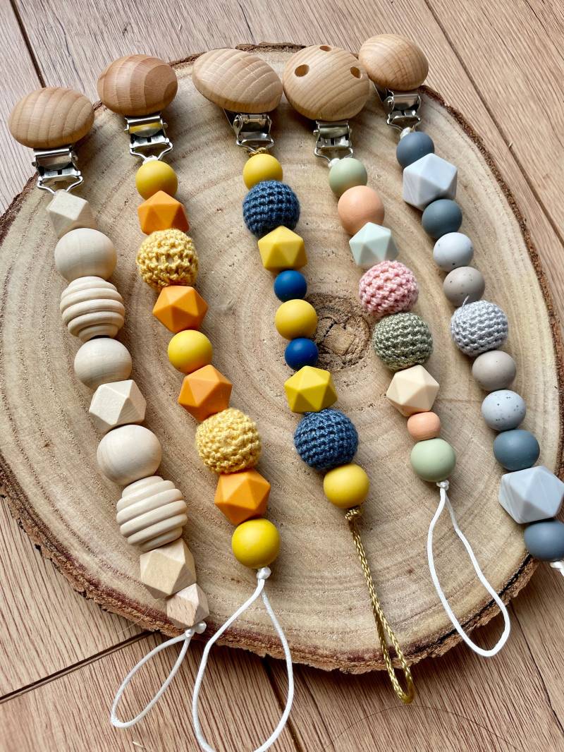 Schnullerkette Ohne Name Mit Perlen von Etsy - KarArthDE