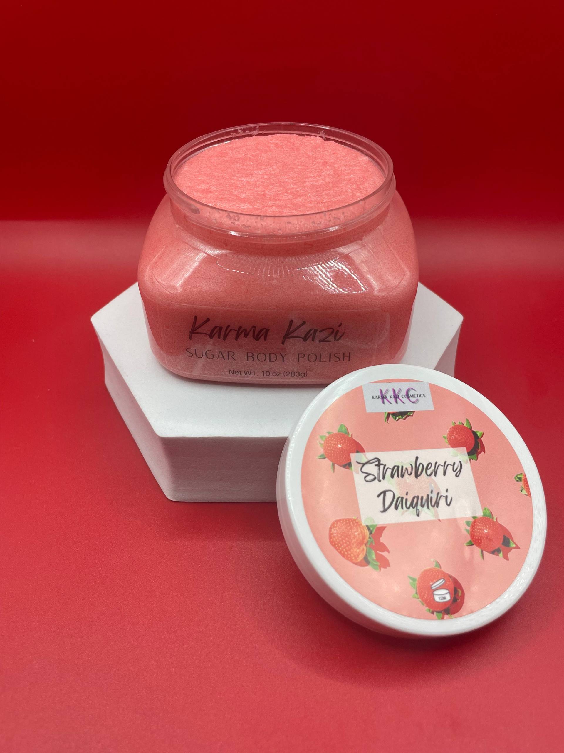strawberry Daiquiri Sugar Body Polish strawberry Daiquiri Sugar Body Polish von Etsy - KarmaKaziCosmetics