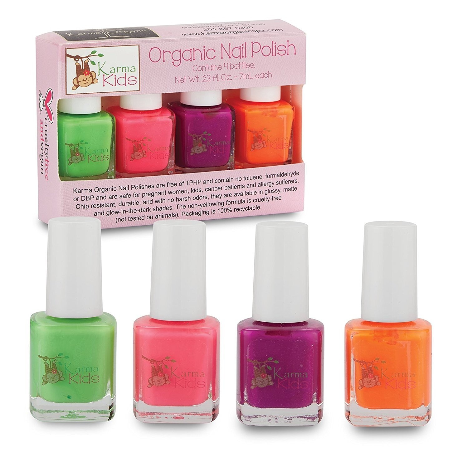 Karma Kids Box Set Nr. 2 - Nagellack; Ungiftig, Vegan Und Ohne Tierversuche von Etsy - Karmaorganicspa1