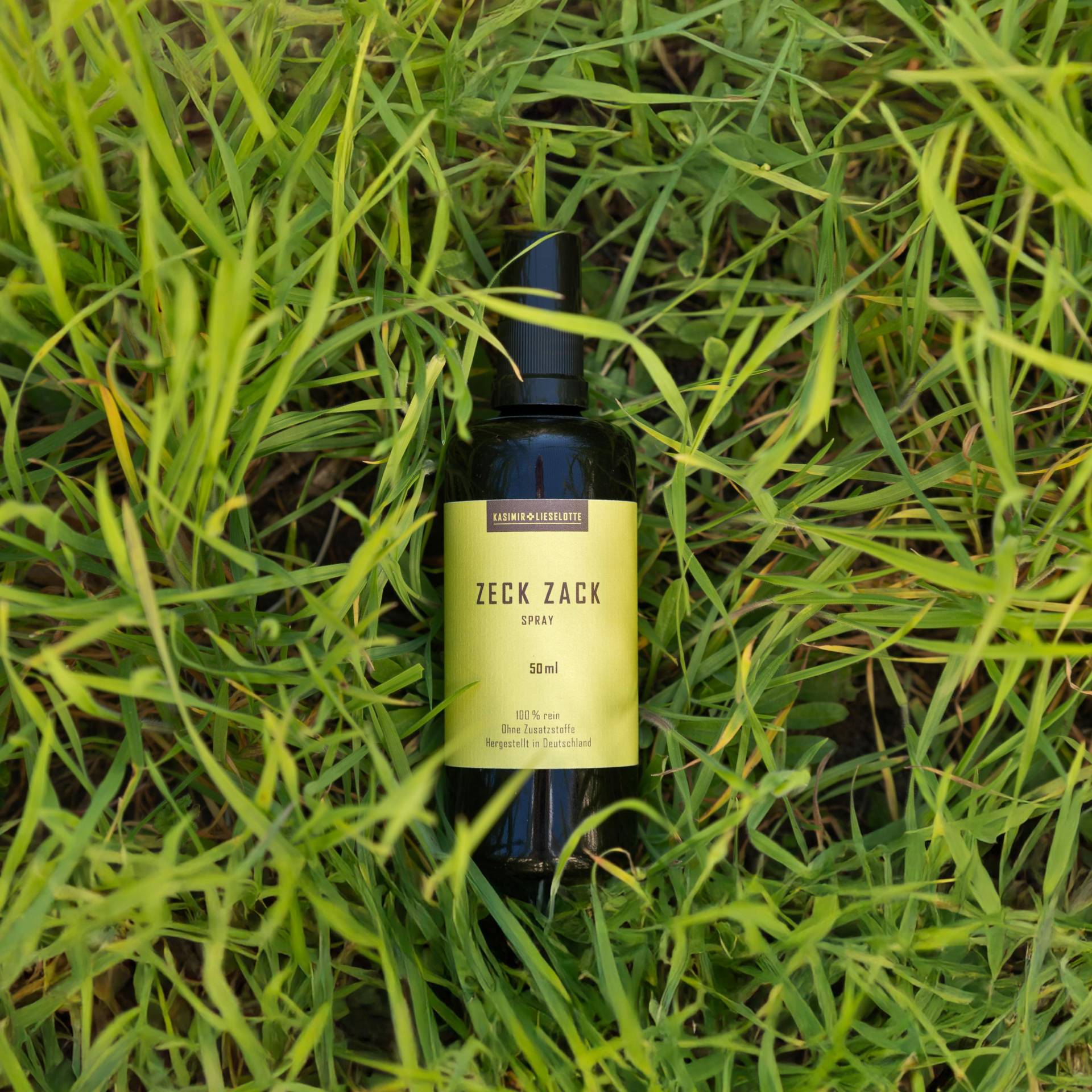 Zeck Zack - Anti-Zecken Spray Natürlich Und Effektiv Gegen Zecken Mücken, Für Mensch Hund, Wohlriechend, Vegan 50Ml Sprühflasche von Etsy - KasimirUndLieselotte