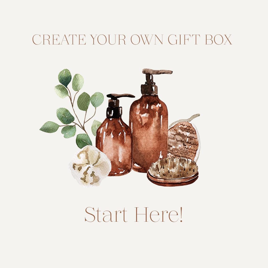 Erstellen Sie Ihr Geschenk Wählen Sie Alle Artikel Aus Meinem Shop | Boxen Werden Nicht Separat Verkauft Bauen Ihre Eigene Geschenkbox von Etsy - KateandBelleCo