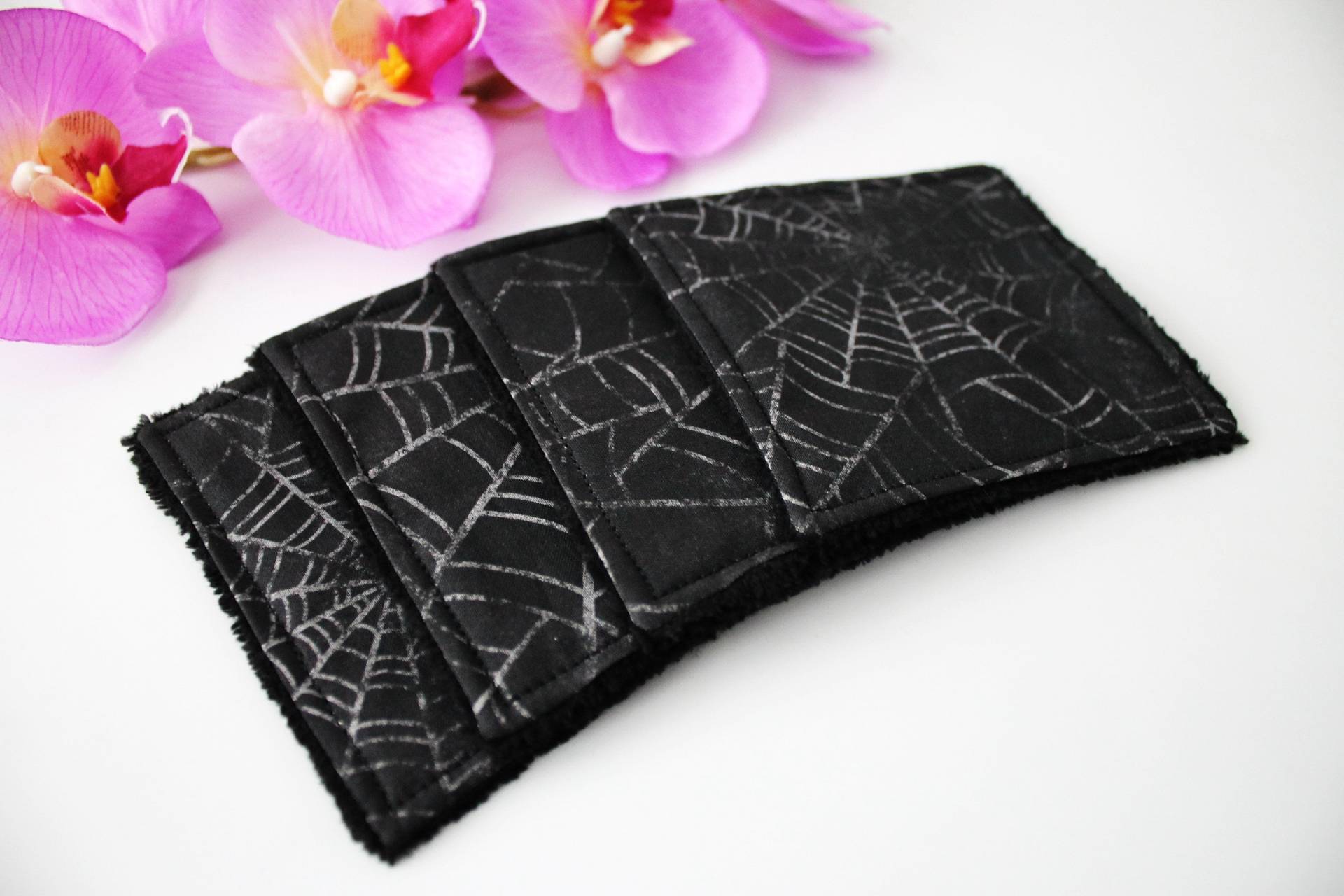 4Er Pack | Individuelle Nachhaltige Waschpads Wieder Verwendbar Waschbare Reinigungspads Plastikfrei Abschminkpads "Spinnenweben" 4Er Pack | Individuelle Nachhaltige Waschpads Wieder Verwendbar Waschbare Reinigungspads Plastikfrei Abschminkpads "Spinnenweben" von Etsy - KathiKaboom