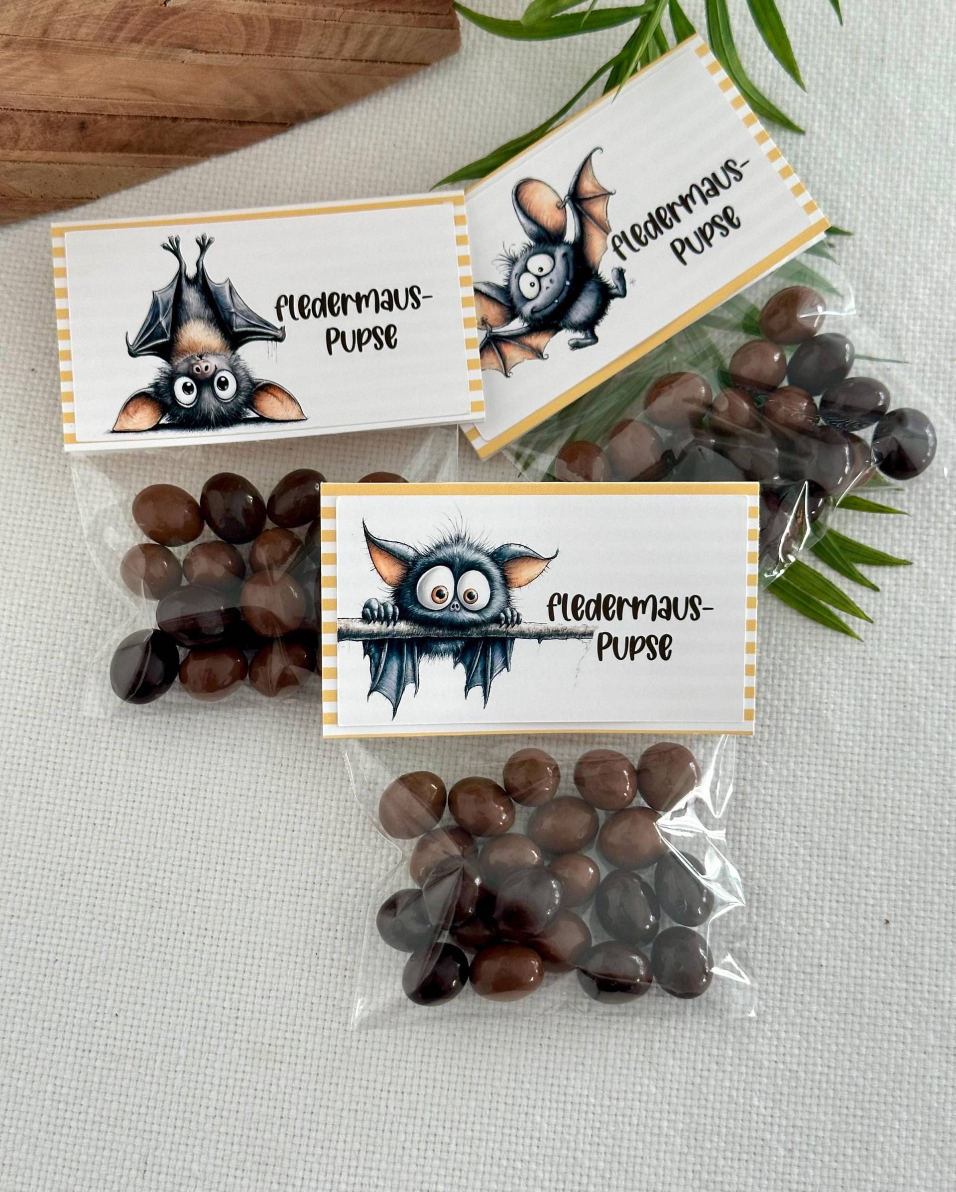 Fledermauspupse 3Er-Set - Schoko-Salmiak-Drops Mit Süßen Herbstmotiven Lustige Geschenkidee Handmade Bei Kathispapierkunst Fledermauspupse 3Er-Set - Schoko-Salmiak-Drops Mit Süßen Herbstmotiven Lustige Geschenkidee Handmade Bei Kathispapierkunst von Etsy - KathisPapierkunst