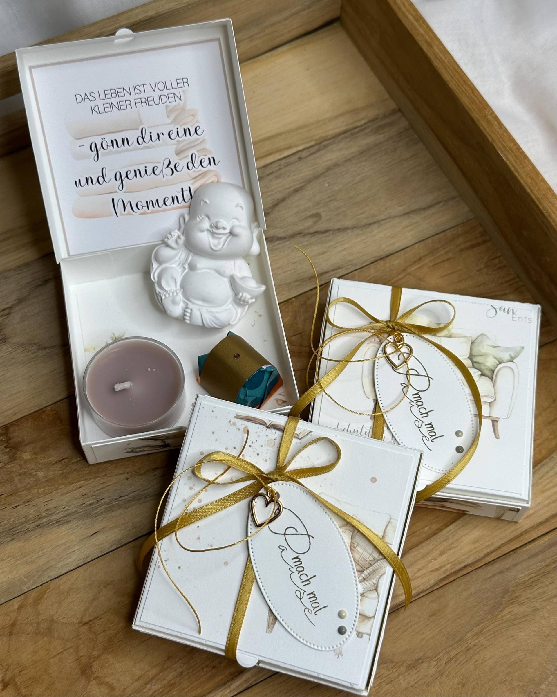 Wellness-Geschenkset - Wohlfühlset Kleine Auszeit Für Glücksmomente Buddha Mitbringsel Zu Hjause Kleinigkeit Wellness-Geschenkset - Wohlfühlset Kleine Auszeit Für Glücksmomente Buddha Mitbringsel Zu Hjause Kleinigkeit von Etsy - KathisPapierkunst