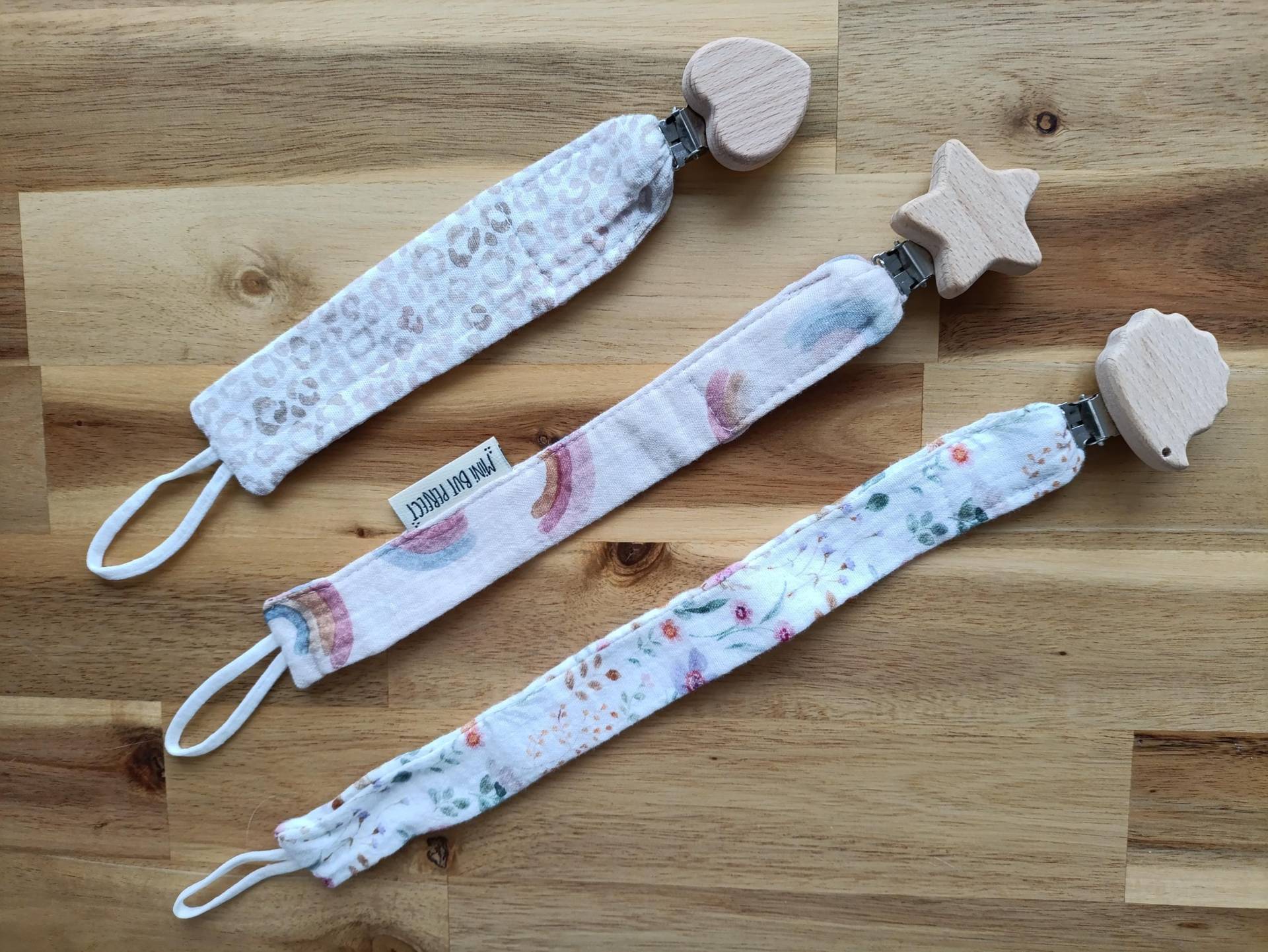 Schnullerkette Aus Musselin Schnullerkette Aus Musselin von Etsy - KatjasSewingCorner