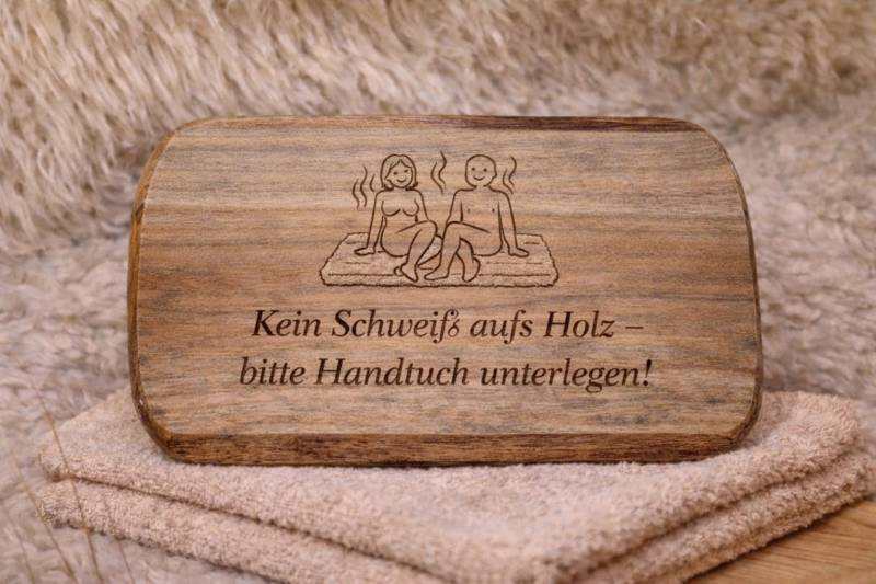 Saunaschild Aus Holz - Kein Schweiß Aufs Bitte Handtuch Unterlegen Sauna Hinweisschild Graviert Regel Schild Saunaschild Aus Holz - Kein Schweiß Aufs Bitte Handtuch Unterlegen Sauna Hinweisschild Graviert Regel Schild von Etsy - KeilArts