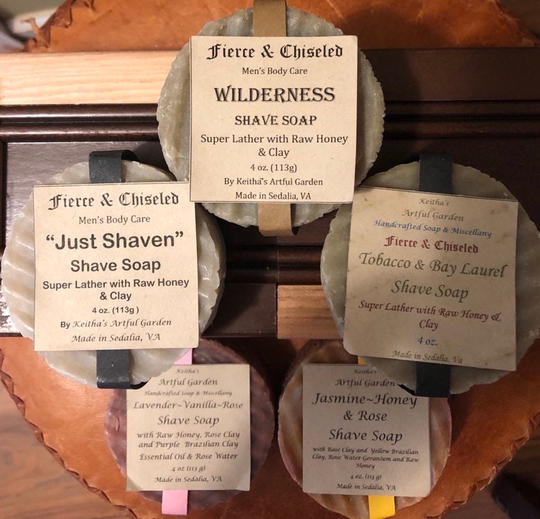 Rasierseife Rasierseife von Etsy - KeithasArtfulGarden