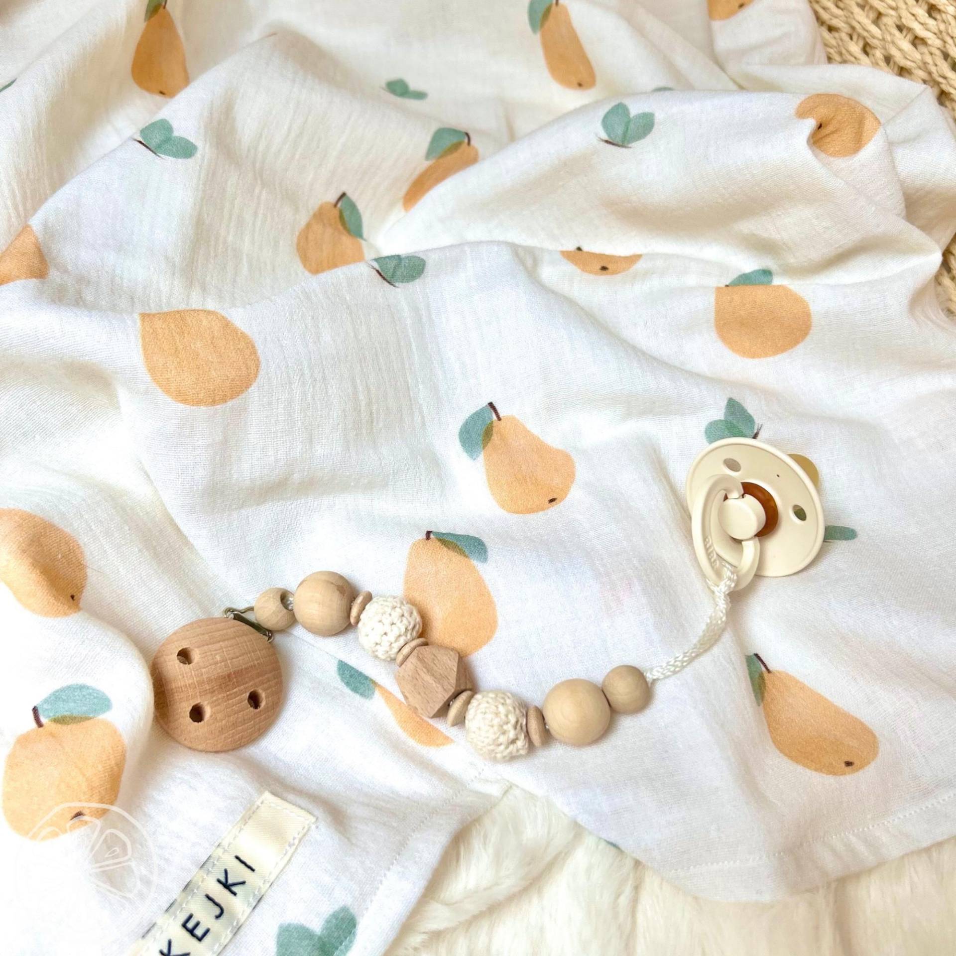 Musselintuch Baby Personalisiert Mit Birnen-Motiv - Spucktuch, Mulltuch, Sommerdecke, Stilltuch Geschenk Zur Geburt & Babyparty Musselintuch Baby Personalisiert Mit Birnen-Motiv - Spucktuch, Mulltuch, Sommerdecke, Stilltuch Geschenk Zur Geburt & Babyparty von Etsy - Kejki