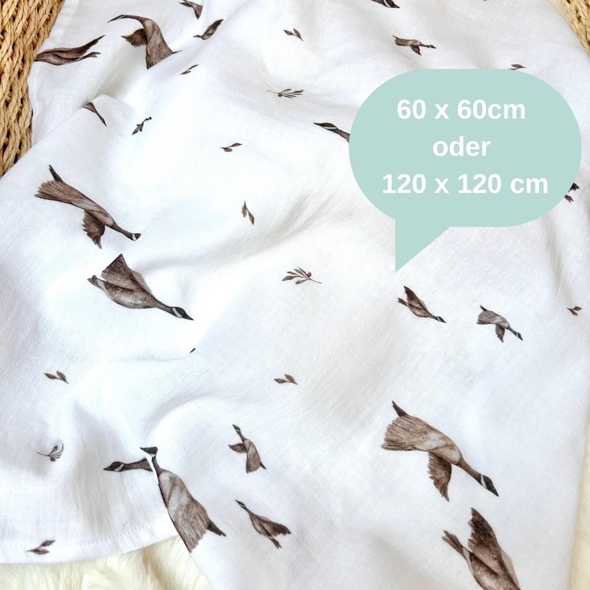 Musselintuch Baby Personalisiert Mit Gänse-Motiv - Mulltuch, Spucktuch, Stilltuch, Sommerdecke Geschenk Zur Geburt & Taufe Musselintuch Baby Personalisiert Mit Gänse-Motiv - Mulltuch, Spucktuch, Stilltuch, Sommerdecke Geschenk Zur Geburt & Taufe von Etsy - Kejki
