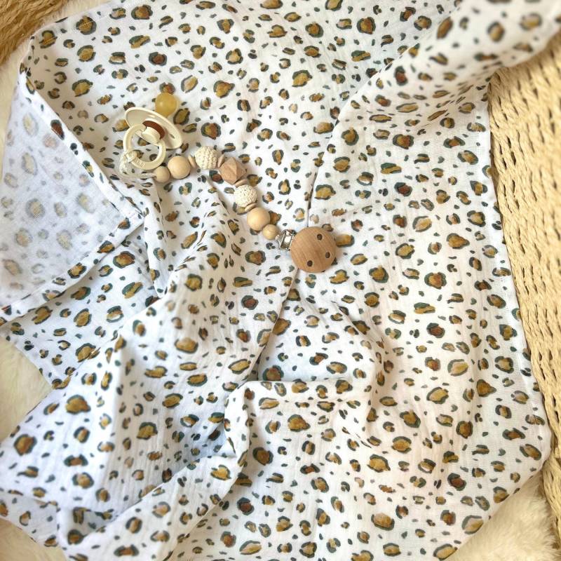 Musselintuch Baby Personalisiert Mit Leo-Muster - Spucktuch, Mulltuch, Stilltuch, Sommerdecke Geschenk Zur Geburt & Babyparty von Etsy - Kejki