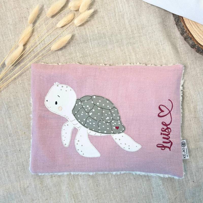Personalisiertes Wärmekissen Schildkröte - Musselin Körnerkissen Baby & Kinder, Geschenk Geburt, Taufe, Babyparty, Unterwasserwelt von Etsy - Kejki