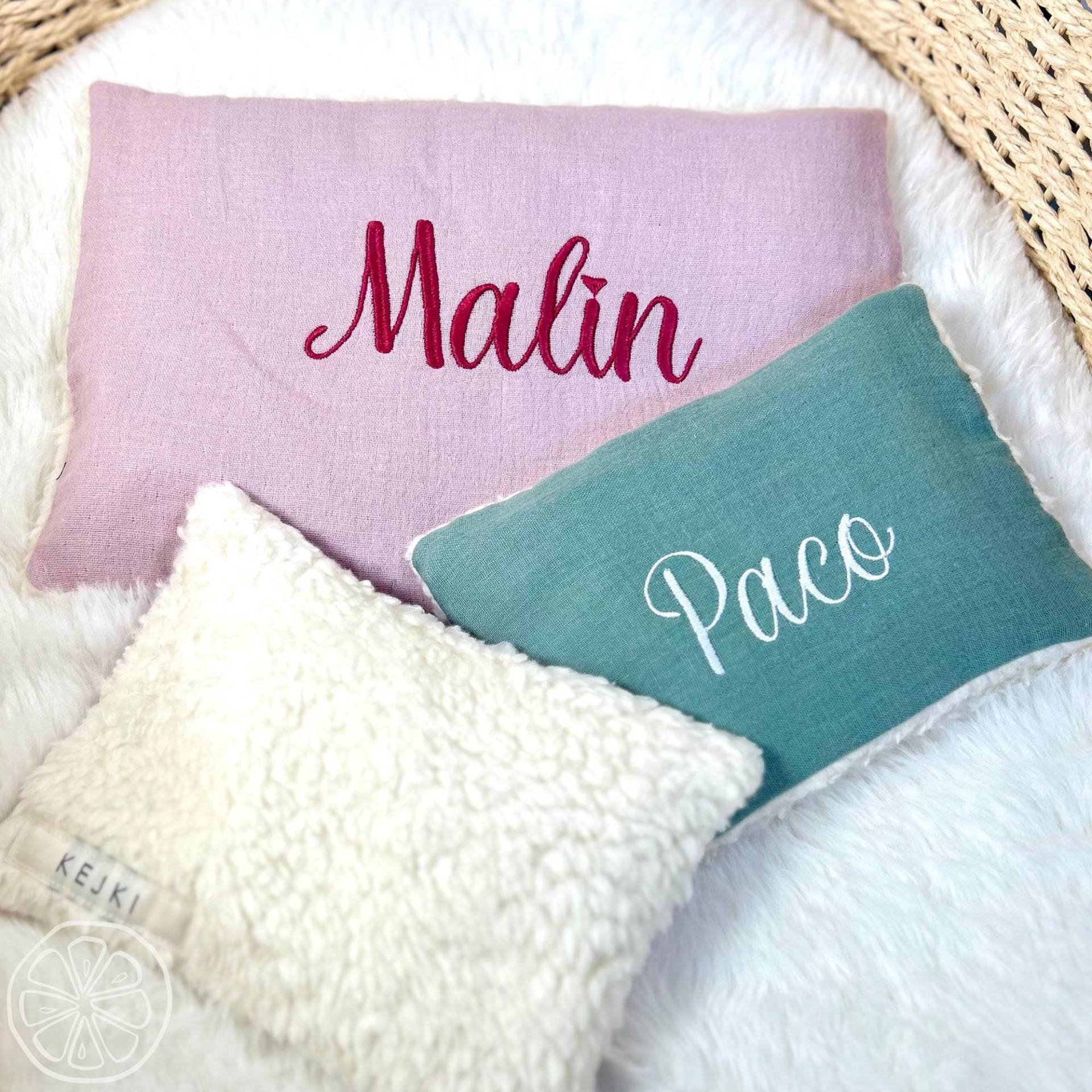 Wärmekissen Baby Mit Namen - Personalisiertes Körnerkissen Aus Musselin Geschenk Zur Geburt Oder Babyparty Wärmekissen Baby Mit Namen - Personalisiertes Körnerkissen Aus Musselin Geschenk Zur Geburt Oder Babyparty von Etsy - Kejki