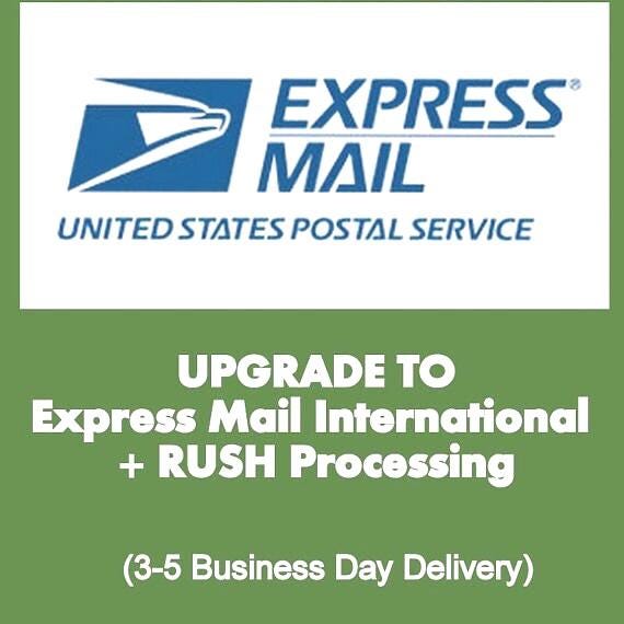 Eilauftrag Priority & Express Mail Upgrade von Etsy - KekeWigs
