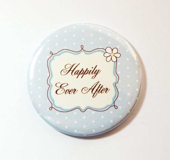 Braut Taschenspiegel, Something Blue, Happily Ever After, Spiegel, Handtaschenspiegel, Geschenk Für Sie, Blau, Die | 3609 von Etsy - KellysMagnets