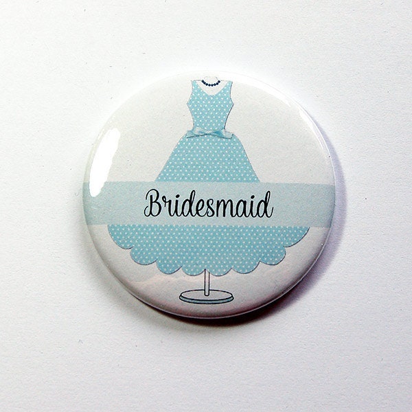 Brautjungferngeschenk, Personalisierter Taschenspiegel, Benutzerdefinierter Blau | 4980 Brautjungferngeschenk, Personalisierter Taschenspiegel, Benutzerdefinierter Blau | 4980 von Etsy - KellysMagnets