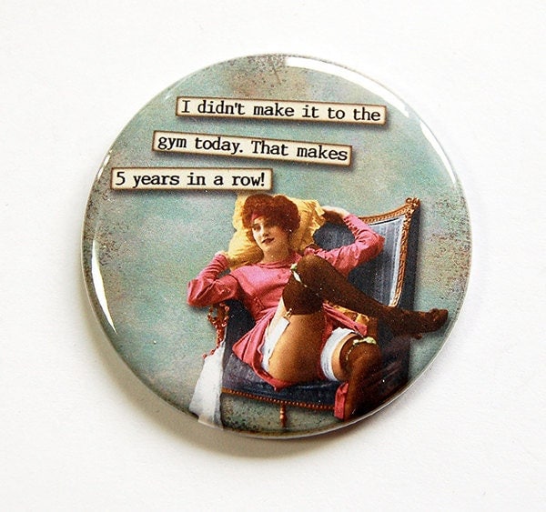 Lustiger Spiegel, Humor, Taschenspiegel, Geldbörsenspiegel, Glasspiegel, Spiegel Für Geldbörse, Übung, Ins Fitnessstudio Gehen, Geschenk Freund von Etsy - KellysMagnets