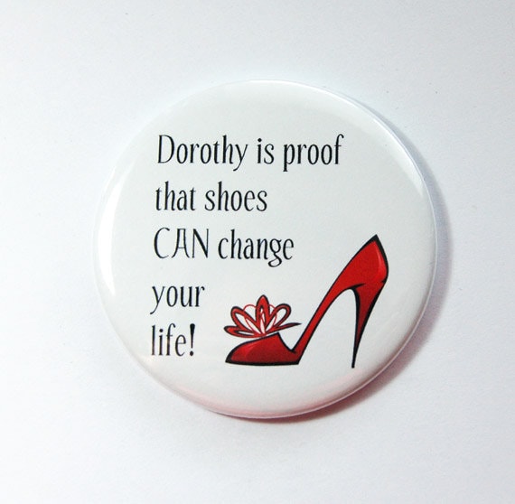 Lustiger Taschenspiegel, Schuhliebhaber, Spiegel, Geldbörsenspiegel, Geschenk Für Sie, Liebe Schuhe, Dorothy, Lustiger Spiegel | 3629 von Etsy - KellysMagnets