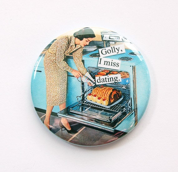 Lustiger Taschenspiegel, Spiegel, Handtaschenspiegel, Lustiger Spruch, Freche Frauen, Geschenk Für Freundin, Retro, Miss Dating | 3521 von Etsy - KellysMagnets