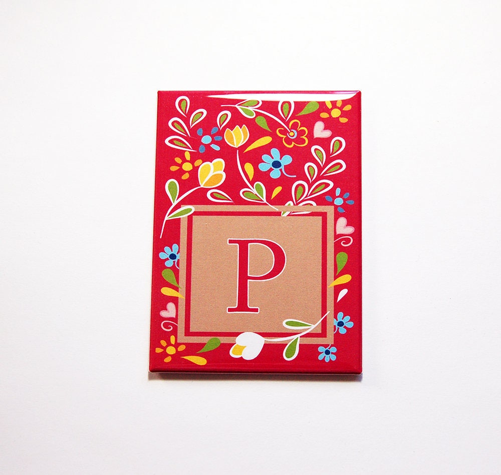 Monogramm Spiegel, Personalisierter Taschenspiegel, Großer Rechteckspiegel, Geschenk Für Sie, Brautjungfern | 7496 von Etsy - KellysMagnets