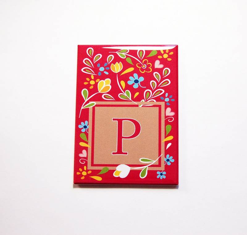 Monogramm Spiegel, Personalisierter Taschenspiegel, Großer Rechteckspiegel, Geschenk Für Sie, Brautjungfern | 7496 von Etsy - KellysMagnets