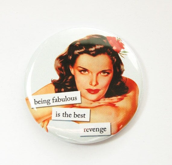 Taschenspiegel, Der Fabelhaft Ist, Spiegel Für Geldbörse, Freche Frauen-Rache | 3576 Taschenspiegel, Der Fabelhaft Ist, Spiegel Für Geldbörse, Freche Frauen-Rache | 3576 von Etsy - KellysMagnets