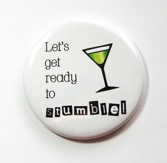 Taschenspiegel, Spiegel, Lustiger Spruch, Hen Night, Junggesellinnenabschied, Martini, Kellys Magnet | 3745 von Etsy - KellysMagnets