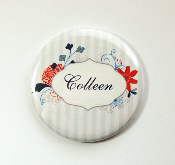 Taschenspiegel Personalisiert, Taschenspiegel, Brautschmuck, Hochzeitsspiegel, Hochzeitsgeschenk, Hochzeitsspiegel | 3560 von Etsy - KellysMagnets