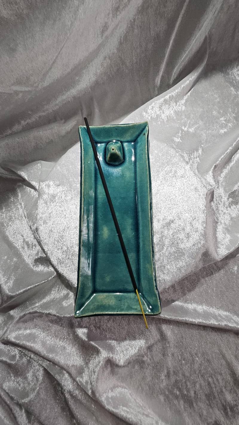 Handgetöpferter Räucherstäbchenhalter Aus Keramik von Etsy - KeramikwerkDB