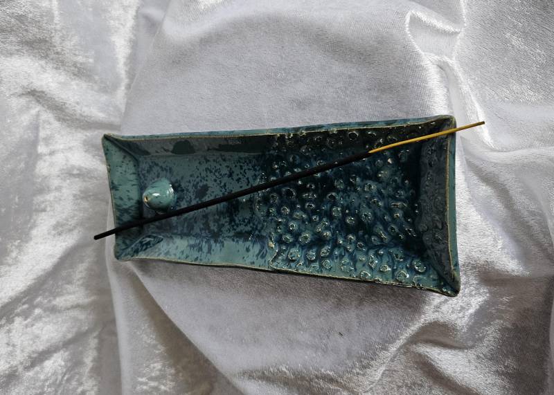 Handgetöpferter Räucherstäbchenhalter Aus Keramik von Etsy - KeramikwerkDB