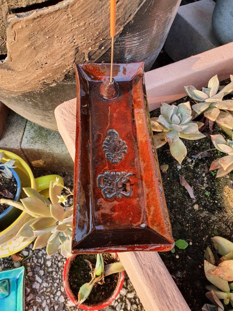 Räucherstäbchenhalter Handgetöpfert von Etsy - KeramikwerkDB