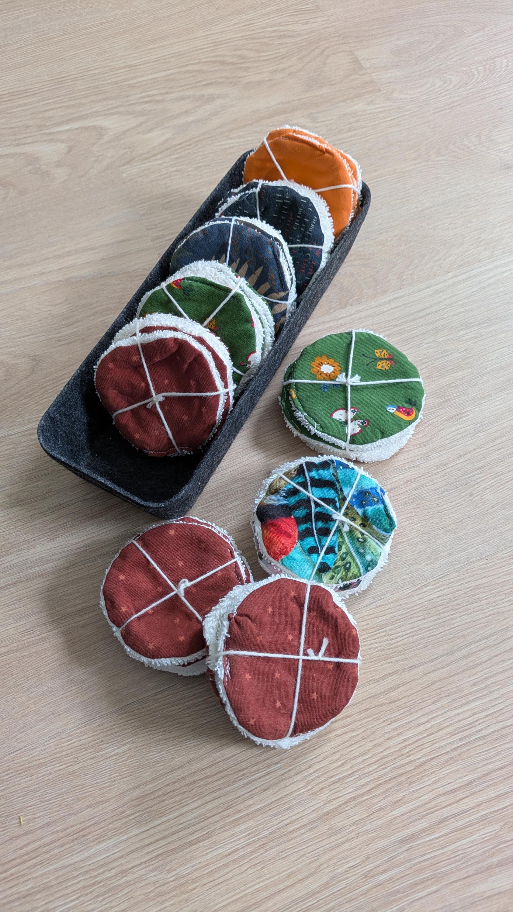 Wiederverwendbare Kosmetikpads/Abschminkpads 4Er Pack von Etsy - KerstiNaeht