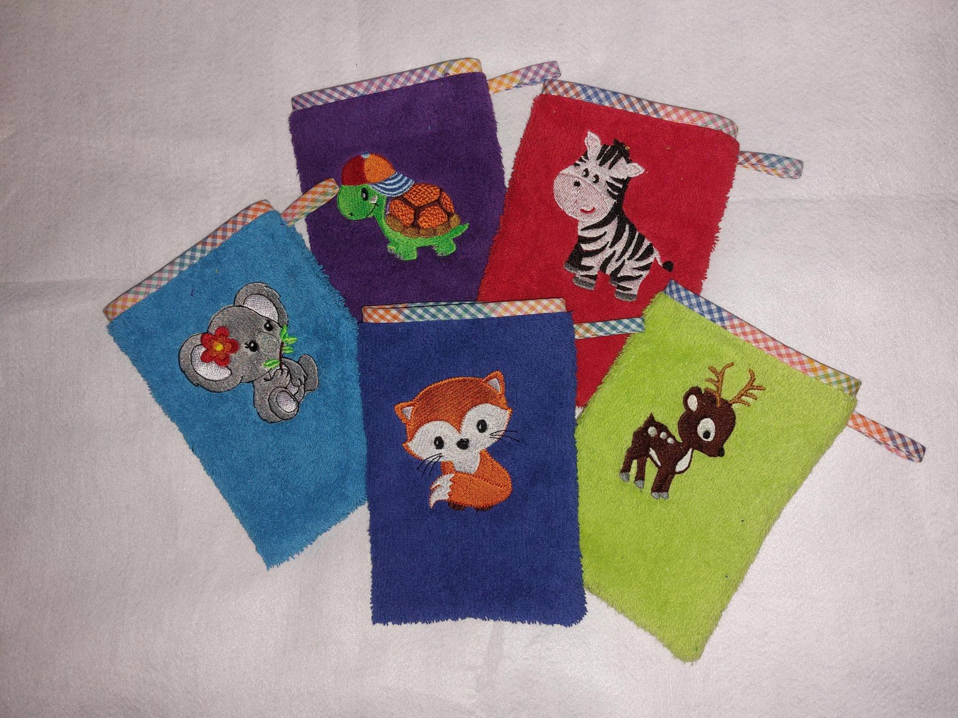 Waschlappen, Waschhandschuh Auf Frottee Für Kinder, Babies von Etsy - KerstinsStickdateien