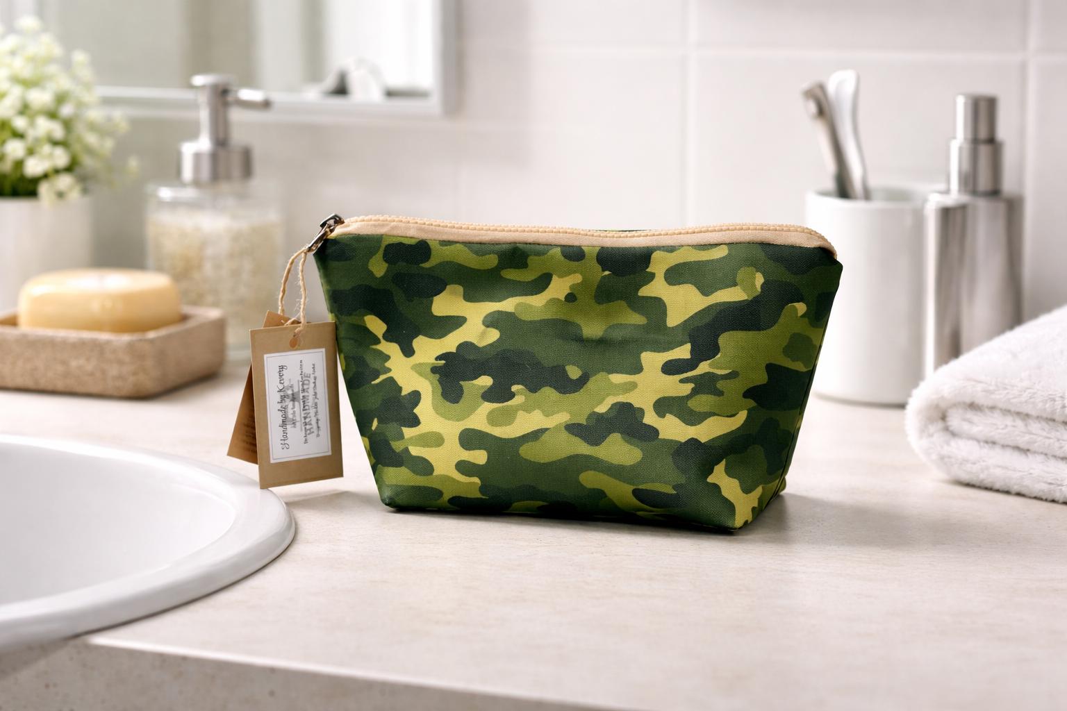 Kosmetiktasche/Kosmetiktäschchen/ Kosmetikbeutel/ Waschebeutel/ Kulturtasche/ Tarnfarben Kosmetiktasche/Kosmetiktäschchen/ Kosmetikbeutel/ Waschebeutel/ Kulturtasche/ Tarnfarben von Etsy - KevoryDesign